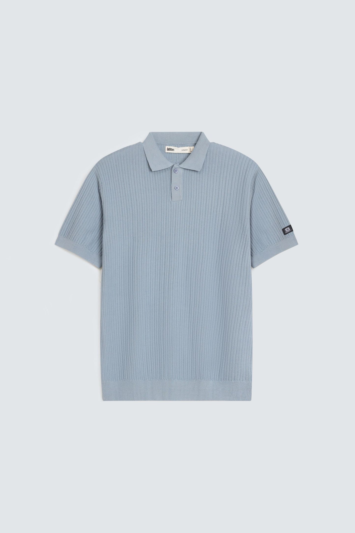 Ribbed Polo Shirt