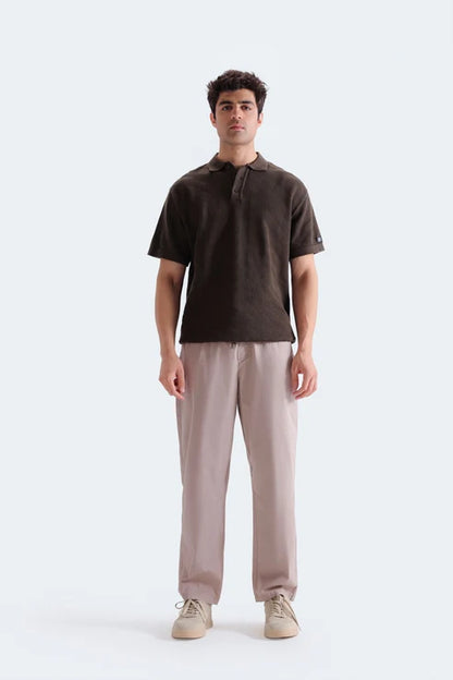 Textured Polo Shirt