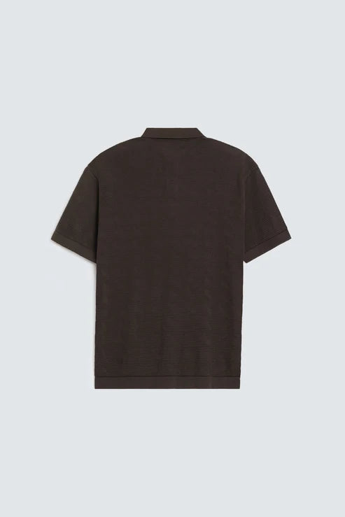 Textured Polo Shirt