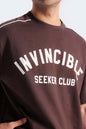 Slogan Print T-Shirt